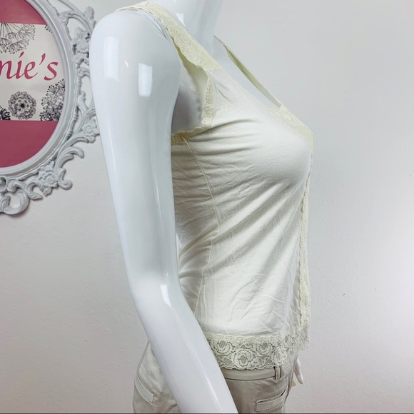 Anthropologie Tapemeasure / Cream Embroider Lace - Picture 3 of 8